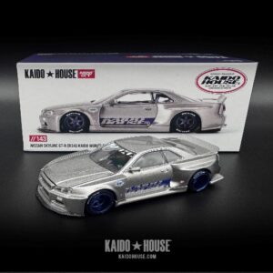 Mini GT Kaido House Nissan Skyline GT-R (R34) Categorias: 1:64, Mini GT, Premium