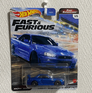 Hotweels Fast& Furious Skyline R34