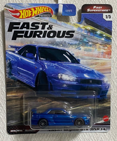 Hotweels Fast& Furious Skyline R34