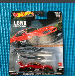 Silhouette Nissan Skyline - Hot Wheels Car Culture Liberty Walk